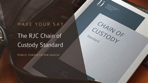 coc module|Chain of Custody standard .